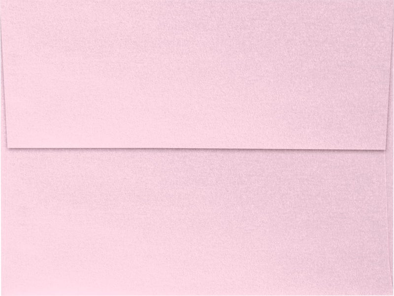 LUXPaper A6 Invitation Envelopes | Peel & Press | 4 3/4" x 6 1/2" | Rose Quartz Metallic | 80lb. Text | 50 Qty - Image 2